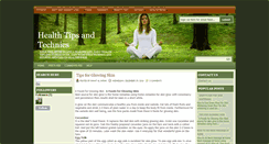 Desktop Screenshot of healthtipsorg.blogspot.com