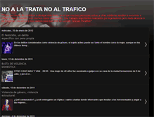 Tablet Screenshot of noalatratanoaltrafico.blogspot.com
