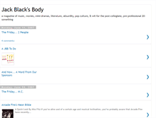 Tablet Screenshot of jackblacksbody.blogspot.com