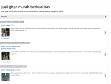 Tablet Screenshot of jual-gitar-murah.blogspot.com