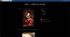 Desktop Screenshot of iaveprofetaisaias.blogspot.com