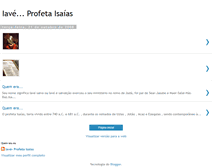 Tablet Screenshot of iaveprofetaisaias.blogspot.com