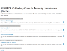 Tablet Screenshot of cuidadosperrosyotros.blogspot.com