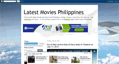 Desktop Screenshot of latestmoviesphilippines.blogspot.com