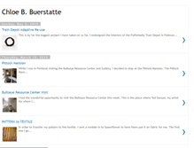 Tablet Screenshot of chloebbuerstatte.blogspot.com