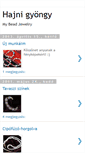 Mobile Screenshot of hajnagyongy.blogspot.com