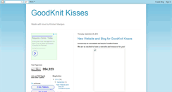 Desktop Screenshot of goodknitkisses.blogspot.com