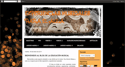 Desktop Screenshot of experienciasmusicalesparaelaula.blogspot.com