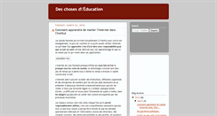 Desktop Screenshot of hdeschosesdducationy.blogspot.com