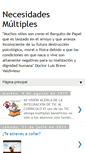 Mobile Screenshot of necesidadesmultiples.blogspot.com