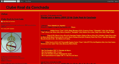 Desktop Screenshot of cluberealconchada.blogspot.com