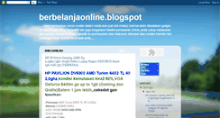 Desktop Screenshot of berbelanjaonline.blogspot.com