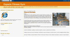 Desktop Screenshot of espaciofitnessgym.blogspot.com