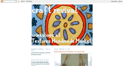 Desktop Screenshot of craftrevivalworkshops.blogspot.com