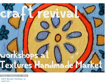 Tablet Screenshot of craftrevivalworkshops.blogspot.com