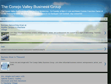 Tablet Screenshot of conejovalleybusinessgroup.blogspot.com