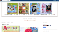 Desktop Screenshot of livesimple-kathy.blogspot.com