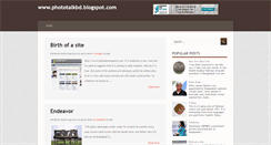 Desktop Screenshot of phototalkbd.blogspot.com