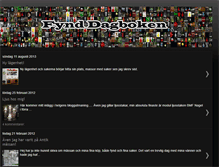 Tablet Screenshot of fynddagboken.blogspot.com