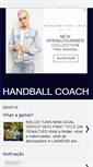 Mobile Screenshot of handballcoach.blogspot.com