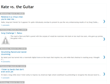 Tablet Screenshot of kateversustheguitar.blogspot.com