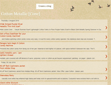 Tablet Screenshot of cottonmetalliccone.blogspot.com