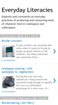 Mobile Screenshot of everydayliteracies.blogspot.com
