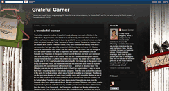 Desktop Screenshot of gratefulgarner.blogspot.com