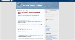 Desktop Screenshot of master-in-java.blogspot.com