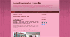 Desktop Screenshot of gamatinsaan.blogspot.com
