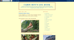 Desktop Screenshot of cabinboyslogbook.blogspot.com