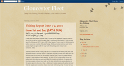 Desktop Screenshot of gloucesterfleet.blogspot.com