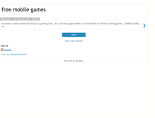 Tablet Screenshot of downloadfreemobilegames.blogspot.com