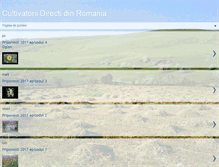 Tablet Screenshot of cultivatoriidirectidinromania.blogspot.com