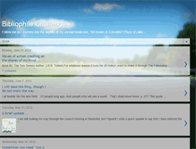 Tablet Screenshot of bibliophilechallenge.blogspot.com