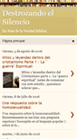 Mobile Screenshot of destrozandoelsilencio.blogspot.com