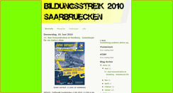 Desktop Screenshot of freiebildungsaar.blogspot.com