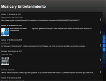 Tablet Screenshot of musicaentretenimiento.blogspot.com