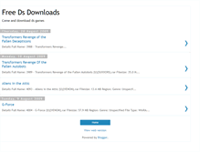 Tablet Screenshot of freedsdownloads.blogspot.com