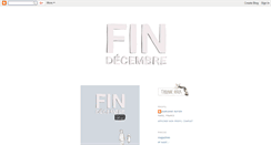 Desktop Screenshot of findecembre.blogspot.com