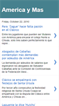 Mobile Screenshot of america-y-mas.blogspot.com