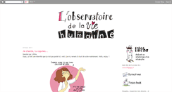 Desktop Screenshot of lobservatoiredelaviehumaine.blogspot.com