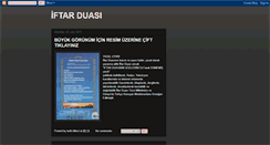 Desktop Screenshot of iftar-duasi.blogspot.com