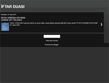 Tablet Screenshot of iftar-duasi.blogspot.com