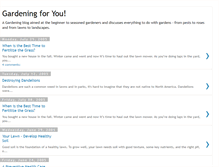 Tablet Screenshot of gardening4u.blogspot.com