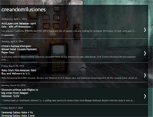 Tablet Screenshot of creandomilusiones.blogspot.com