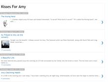 Tablet Screenshot of kissesforamy.blogspot.com