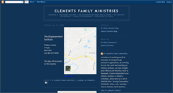 Desktop Screenshot of clementsfamilyministries.blogspot.com