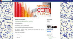 Desktop Screenshot of brincandocommusica.blogspot.com