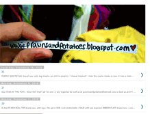 Tablet Screenshot of prawnsandpotatoes.blogspot.com